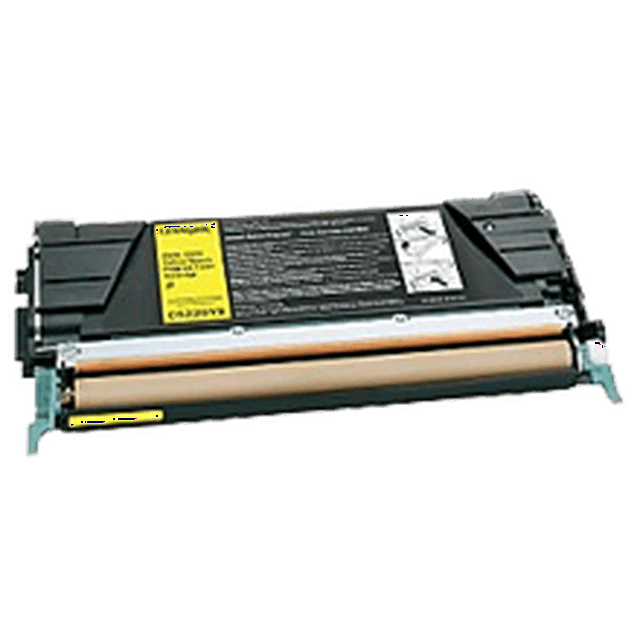 Zoomtoner Cartouche de Toner Laser Compatible LEXMARK / IBM C5202YH Jaune pour LEXMARK / IBM C520