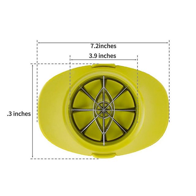 Apple Slicer Corer Mango Slicer y Peach Tomato Slicer Express Intercambiable 3 en 1 Slicer Kitchen Gadget ShuxiuWang 9024735539506