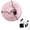 Pink 2#, variant on Solar Powered Hanging Bird Feeder, Outdoor Garden Floating Bird Bath Feeder, Solar Rechargeable Multi-Functional Bird Feeder for Outdoor Garden Yard Decoration