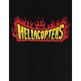 thumbnail image 3 of Men's Hellacopters Flames T-shirt Medium Black, 3 of 4
