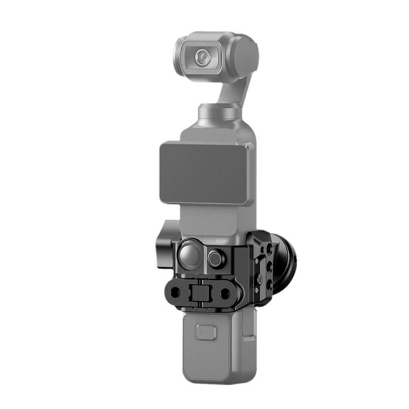 Neewer AC009 Aluminum Cage for DJI Pocket 3 - 1/4" Threads & Cold Shoe, Fits Creator Combo, No Assembly Needed