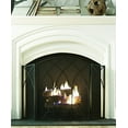 Pleasant Hearth 633 Gothic Steel Fireplace Screen, Black - image 3 of 3
