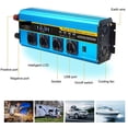 thumbnail image 4 of Pure Sine Wave Inverter 4000W/8000W Inverter 12V 230 12v To 220 Converter 4 Way Output Voltage With 4 USB Charger 5V ,Wide Usage, 4 of 7