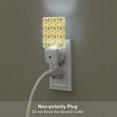 thumbnail image 5 of Salouo Bee honey for Night Lights Plug into Wall 1 Pack, 0.5W Plug in Night Light with Dusk-to-Dawn Light Sensor LED Nightlight for Bathroom, Adult, Hallway-US, 5 of 7