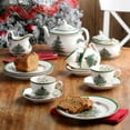 thumbnail image 6 of Spode Christmas Tree Sugar & Creamer Set (3-Piece) - Porcelain 16oz Sugar, 8oz Creamer Container, Wood Tray - Festive Holiday Tea & Coffee Serving Set - Dishwasher Safe Tableware for Gifting, 6 of 6