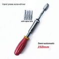 thumbnail image 2 of 350mm Semi-Automatic Screwdriver High-Grade Ratchet Forward and Reverse Screwdriver Hexagonal Rod Ho, 2 of 5