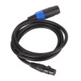 thumbnail image 1 of Cable De Altavoz Profesional, Cable Amplificador De Escenario Ampliamente Utilizado De PVC De Cobre Libre De Oxígeno De 5,9 Pies Para Grabación, 1 of 7