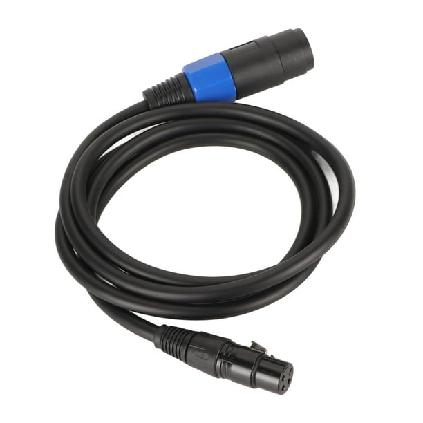 Cable Amplificador De Escenario, Cable De Altavoz Profesional PVC Estable Y Duradero Hembra A XLR Hembra De 5,9 Pies Para Grabación