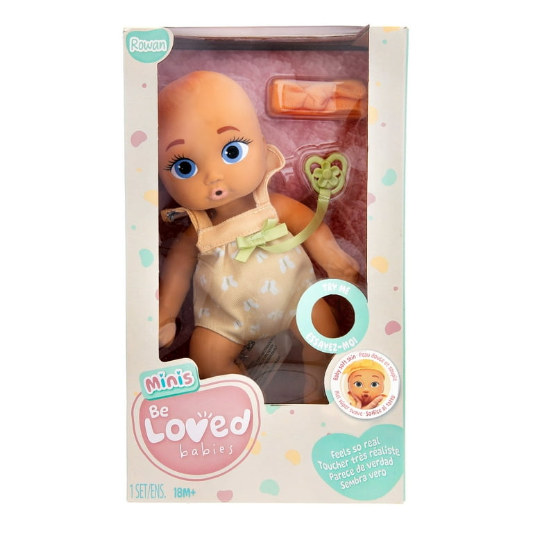 Be Loved Babies Mini Rowan Realistic Doll, Soft Skin, Yellow Be Loved Babies Mini Rowan Realistic Doll, Soft Skin, Yellow
