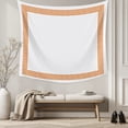 thumbnail image 5 of Orange Geometric Large Tapestry for Bedroom Wall Hanging Tapestry, Modern Key Greek Design Abstract Art Ceiling Backdrop Tapestries Poster Blanket Wall Decor for Teens Room Living Room Dorm 85" x 90", 5 of 8