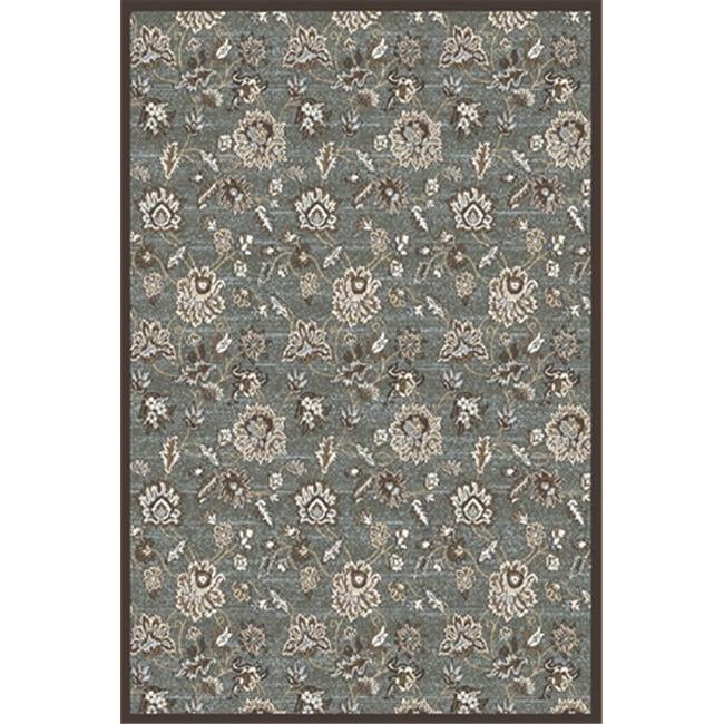 Radici 3475-0031-LT GREEN Pisa Rectangular Light Green Traditional Turkey Area Rug- 5 ft. 3 in. W x 7 ft. 3 in. H