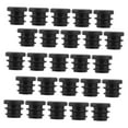 thumbnail image 6 of Supvox 100Pcs Black Chair Leg Inserts Furniture Plastic End Caps for Floor Scratch Prevention, 6 of 8
