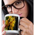 thumbnail image 2 of 3drose, Turkish St Johns Wort Wild Flower Vector Image, 11oz Two-tone Black Mug, 2 of 6