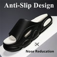 thumbnail image 4 of Men's Quick Dry Slippers, Comfortable Thick Bottom Non-slip Bathroom Sandals, Sport Slide Sandals ,Indoor and Outdoor, 4 of 7