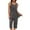Black two piece sets for women, variant on Baikeli Cheap Suits for Women Workout Sets for Women 2 Piece Summer Suits Sleeveless Pleated Tops Straight Leg Shorts Loose Solid Color Outfits Pant Suits for Women