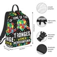 thumbnail image 2 of Easygdp I Love With Autism para Easygdp Yak - Mochila Casual Ligera y Resistente para Viaje y Senderismo para Hombres y Mujeres, 2 of 7