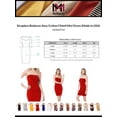 thumbnail image 2 of MixMatchy Women's Strapless Bodycon Sexy Cotton Fitted Mini Dress (Made in USA), 2 of 6