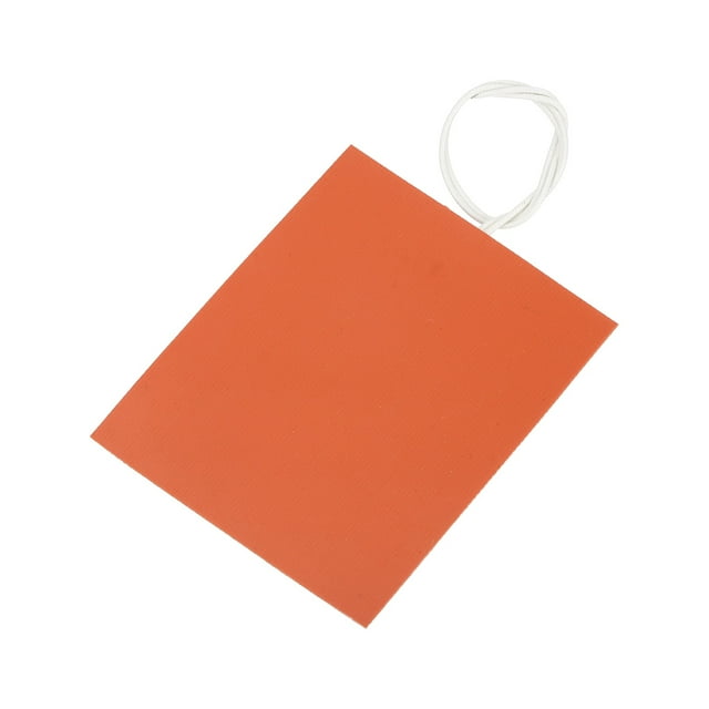 Silicone Heating Pad, 12V 12W Heater Film Plate 120mmx100mm Heater Mat