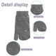 thumbnail image 3 of 4 pares de calcetines de hombre Calcetines cortos de dos dedos Calcetines desodorante absorbentes del sudor con puntera dividida, 3 of 6