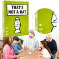 thumbnail image 1 of Bluffing Card Game, That’S Not A Hat Bluffing & Memory Card Game - Fun Family Party Game Suitable for All Ages, Strategic Brain Teaser for Gatherings & Game Nights, Memory Strategy Game, Green, 1 of 9