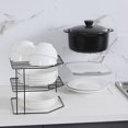 thumbnail image 2 of Queilt Set of 2 Kitchen Cabinet Organizers - 3 Tier Plate Rack, 2 of 3
