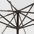 thumbnail image 4 of GARDEN 9 Ft Patio Umbrella w/ Round Resin Base Stand Included for Outdoor Shade, White, 4 of 7
