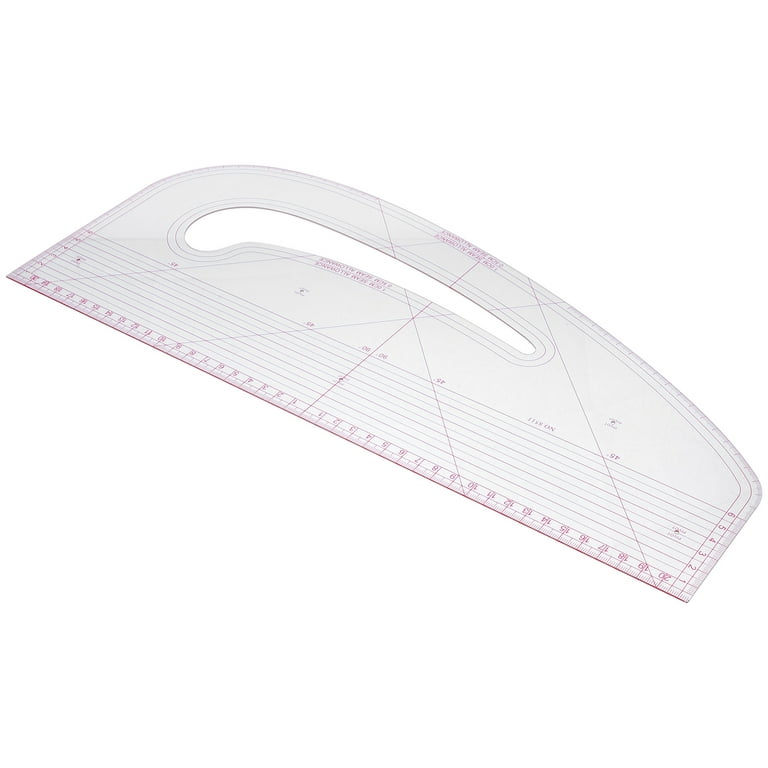 Hot hem ruler for sewing Professional Sewing Ruler Curve Pattern Ruler for  Beginners Tailors Designers
