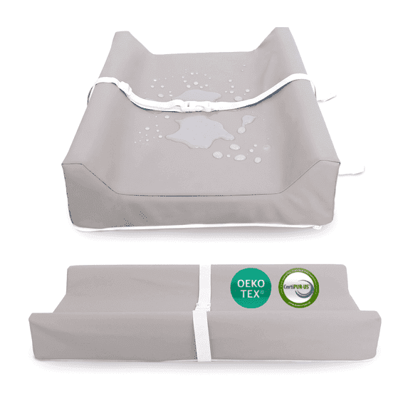 Keekaroo Baby Infant Peanut Changer, Vanilla - Clean, Safe Diaper