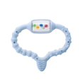 thumbnail image 1 of CURAPROX Curababy Teething Ring with Rattle - Baby Toys Teething Training, 1 of 4