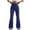 Dark Blue, variant on DuoJiaJ Women's Fashion Casual High Waist Lift Yoga Fitness Pants Sports Micro Yoga Pants Wide Leg Pants Wide Leg Casual Pants Women