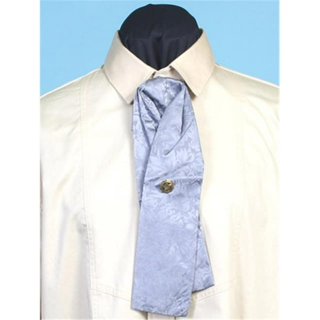 Mens Rangewear Silk Puff Tie with Adjustable Neckband, Grey, One Size