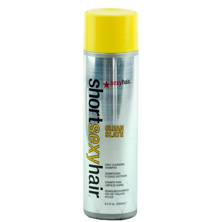Short Hair Clean Slate Shampoo By Sexy Hair For Unisex 8 5 Oz