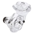 thumbnail image 1 of Shisuyan Tirettes de Tiroir Transparentes Forme de Fleur de Rose 2 Pcs 1.73x1.65x1.65 Po, 1 of 8