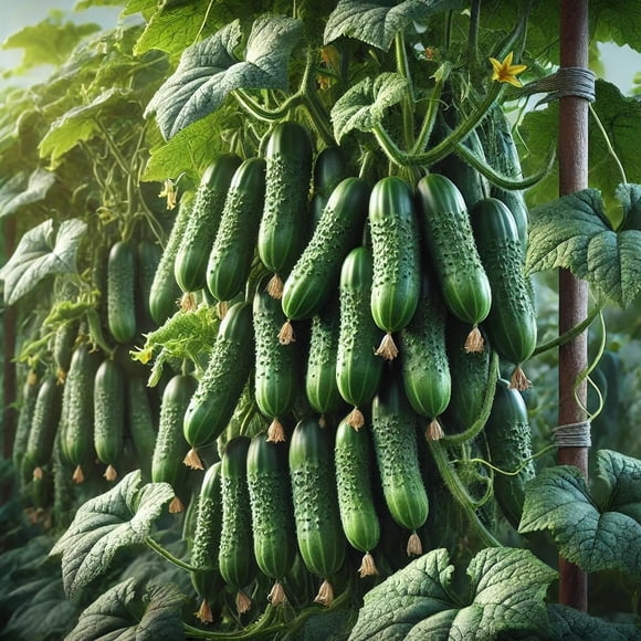 GSDWIUEW GL Seeds Seeds Cucumber Titus F1 Hybrid 45 Days Vegetable for Planting