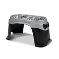 thumbnail image 5 of Petmate 8 Inch Medium Pet Lightweight Easy Reach Elevated Diner Bowl, Pearl Tan, 5 of 5