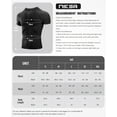 thumbnail image 2 of Men's Compression Shirts 3 Pack,Short Sleeve Athletic Compression Tops Cool Dry Workout T Shirt, 2 of 6