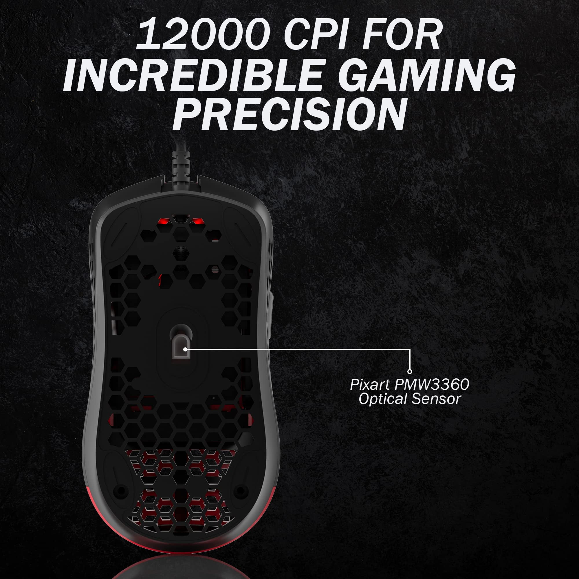HK Gaming Mira M Gaming Mouse - Thumbnail 4