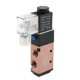 thumbnail image 4 of Válvula electromagnética eléctrica neumática de 5 vías de la posición de la aleación 2 respuesta rápida de 4V210-08 AC220V Sharpla Válvula solenoide, 4 of 7