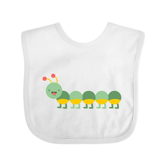Inktastic Caterpillar 3 Boys or Girls Baby Bib