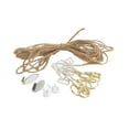 thumbnail image 3 of GROWTH TANK DIY Picture Photo Hanging Display with Jute Rope 12 Clips Reusable for Postcards, 3 of 9