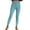 Sky Blue, variant on Uaswgudfs Women's Yoga Leggings with Elastic Waistband, Straight-Leg Design, Slim Fit & Stretchy Lycra-Blended Fabric for Flexible Comfort Black L