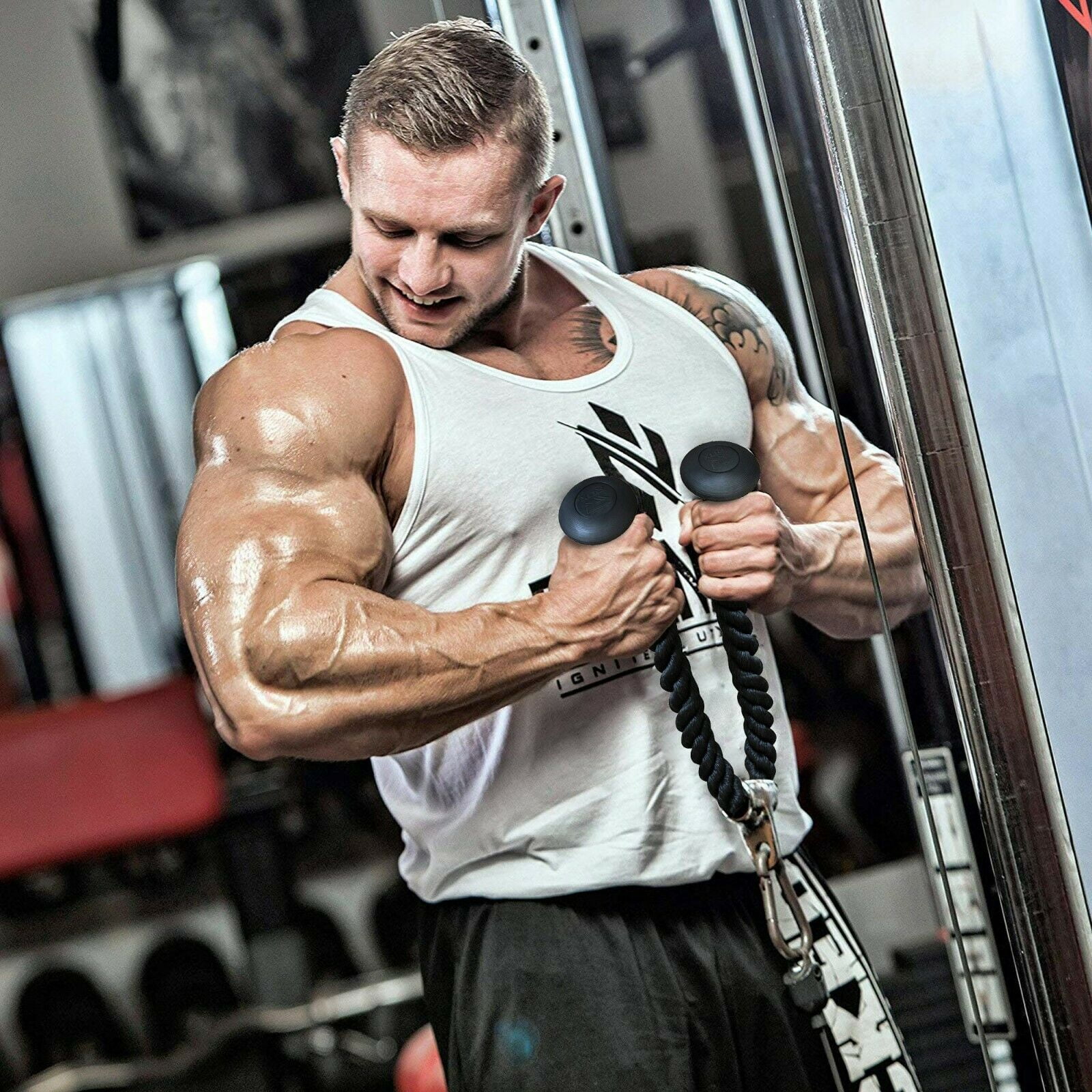 Cable Hammer Bicep Curl