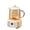 A, variant on Leeye Electric Tea Kettle with Infuser, Small Personal Tea Maker with Stainless Steel Strainer, Compact Hot Water Heater for Loose Leaf Tea, Brown 3.5 inches