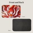 thumbnail image 2 of Vsdgher Red Sun Flame Fox Hem Mat 40x60 - Multipurpose Doormat for Indoor & Outdoor Use - Welcome Your Guests with our Entrance Mat, 2 of 6