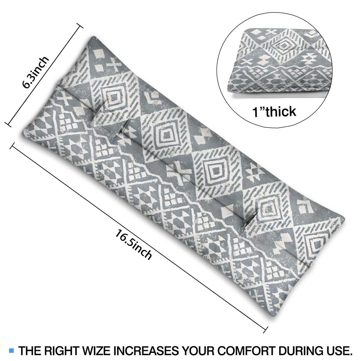 Universal Surgery Seat Belt Pillow Protective Cushion for Mastectomy, Heart & Hysterectomy (Artistic Patterns)