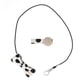 thumbnail image 5 of Cordón Antipérdida, Clip De Plástico, Cordón Blanco Y Negro, Buena Fijación, Oreja única Para Viajes, Trabajo, Deportes, Niños, Ancianos ANGGREK AHX405, 5 of 8