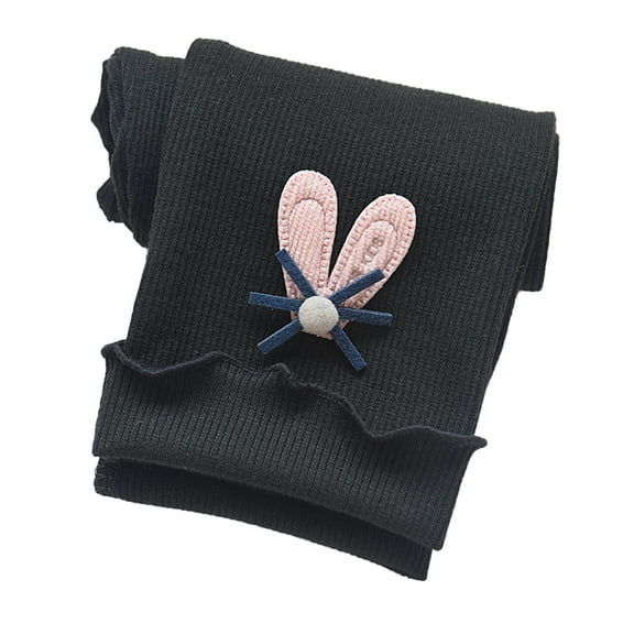 Generic Toddler Comfortable Elastic Skinny Pants Toddler Kids Baby Girls Cotton Prints Lined Warm Leggings Stretchy Tights Pants Trousers Children'S Lightweight Outerwear Pants