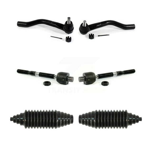 Transit Auto Front Steering Tie Rod End & Boot Kit for Car Honda Civic Acura Integra Insight - Left Right Side (Driver Passenger) KTB-100729