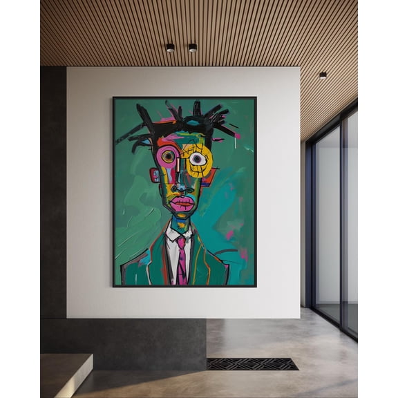 No Frame Black Art Print, Black Man Portrait Art, Black Boy Art, African American Art, Black People Wall Art, Minimalist Afro Art, Black Culture Art