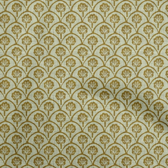 oneOone Viscose Jersey Beige Fabric Block Fabric For Sewing Printed Craft Fabric By The Yard 60 Inch Wide-ZY